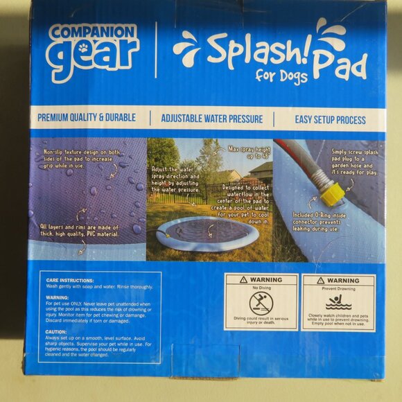 NEW Splash Pad XL by Companion Gear - Picture 2 of 4